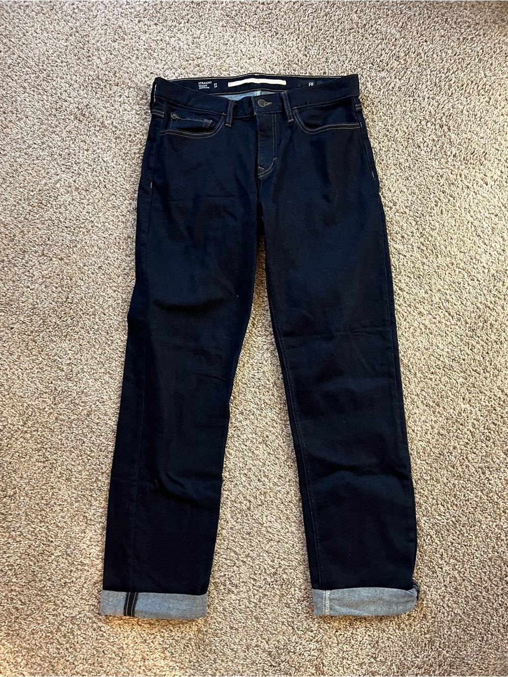 Banana Republic Men's Indigo Straight Jeans 33W